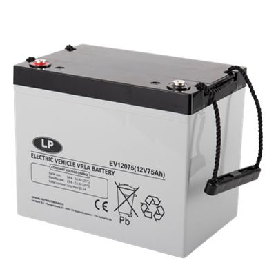 Einzelne 12 Volt Batterie 75 Ampere