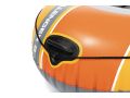 Intex Challenger 2 Set | Aufblasbares Zweipersonenboot inkl. Paddeln und Pumpe