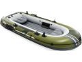 Intex Seahawk 3 Set | Aufblasbares Dreipersonenboot mit Paddeln und Pumpe