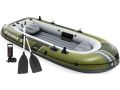 Intex Seahawk 3 Set | Aufblasbares Dreipersonenboot mit Paddeln und Pumpe