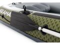 Intex Seahawk 4 Set | Aufblasbares Viererboot mit Paddeln und Pumpe