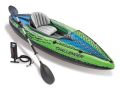 Intex Challenger K1 aufblasbares Kajak | 1-Personen-Kajak | Inkl. Paddel und Pumpe