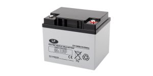 Einzelne 12 Volt Batterie 50 Amp.